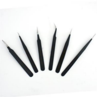 Epoxy Coated Tweezers Set